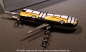 Preview: Schweizer Taschenmesser, Wenger EVO Postauto (Art. AF.1.010.009.908.P1) mit dekorativen Griffschalen (Postauto-Motiv)