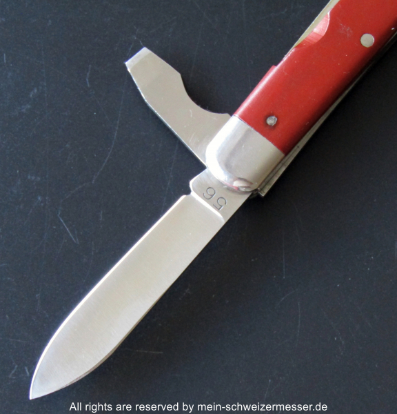 Original Swiss Army Knife Victorinox Elsener Model 1951 with year of issue 1956