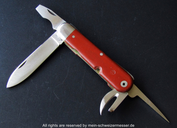 Original Swiss Army Knife WENGER Wengerinox (today: Victorinox), Model 51, 1956
