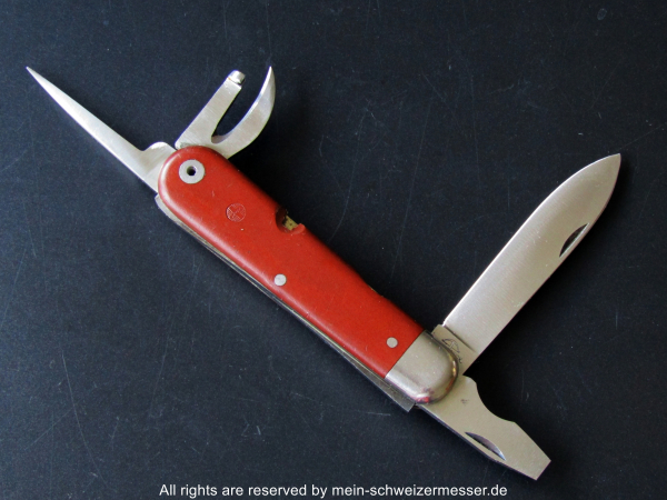 Original Swiss Army Knife WENGER Wengerinox (today: Victorinox), Model 51, 1956