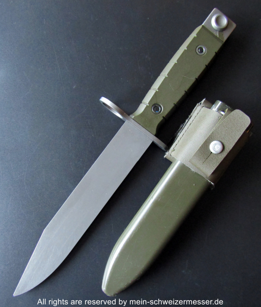 Original Schweizer Armee Bajonett WENGER (heute: VICTORINOX), Modell STGW 90