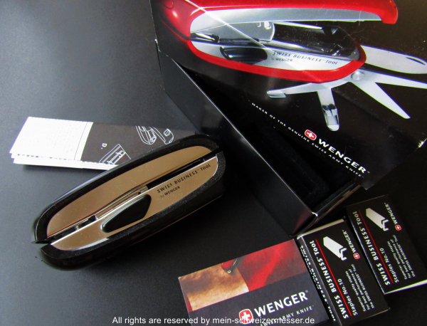 Wenger Business Tool No. 60, schwarz, mit Originalverpackung