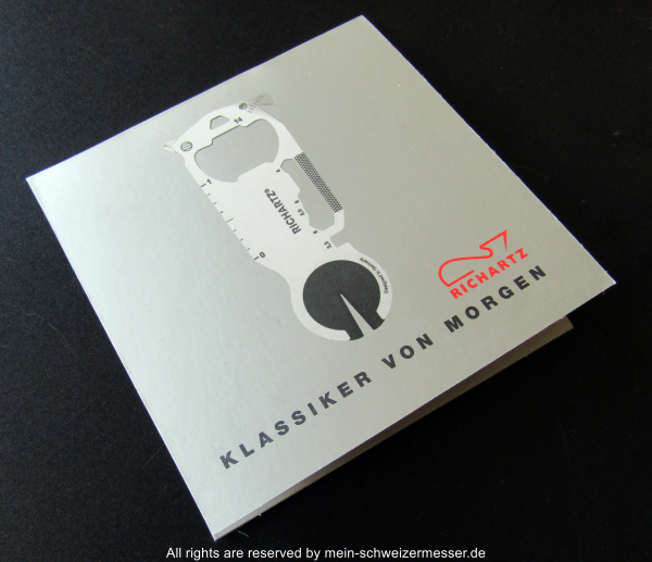 RICHARTZ KEY TOOL active (Multitool), EDC, Einkaufswagenlöser, Zeckenentferner, uvm.