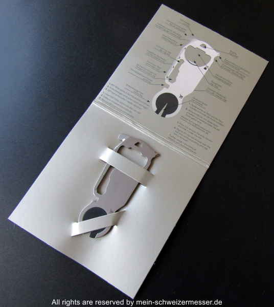 RICHARTZ KEY TOOL active (Multitool), EDC, Einkaufswagenlöser, Zeckenentferner, uvm.