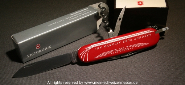 Swiss Army Knife, Victorinox Spartan, Swiss Aviation Club ANTONOV